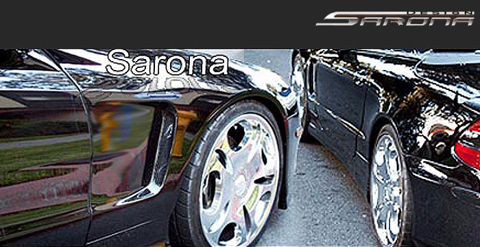 Custom Mercedes SL Fenders  Convertible (2003 - 2008) - $1190.00 (Manufacturer Sarona, Part #MB-013-FD)